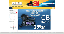 Desktop Screenshot of meteorcb.pl