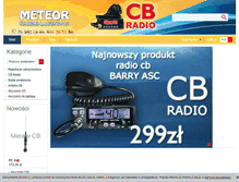 Tablet Screenshot of meteorcb.pl
